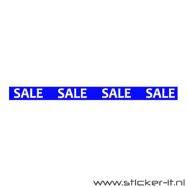 WINKELSTICKER - ETALAGESTICKER / SALE RAAMBAND - STREAMER ES027