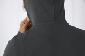 ORGANIC ZIPPED HOODIE /MEN WHITE