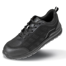 All Black Safety Trainer