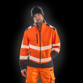 Hi-Vis Ripstop Safety Softshell Jacket