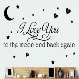 To the moon and back again