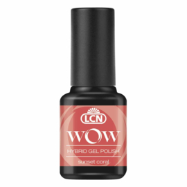 LCN WOW Hybrid Gel Polish Sunset Coral