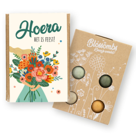 GIFTBOX SMALL – HOERA, HET IS FEEST