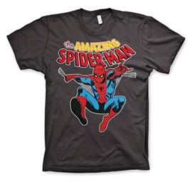 The Amazing Spiderman T-shirt Heren (grijs)