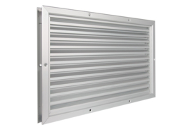 Alu deurrooster 545x345mm geanodiseerd