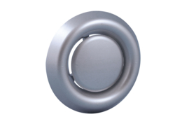 Afzuigventiel met klemmen Ø125mm