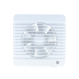 Badkamer-/ toiletventilator MV 125 wit
