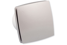 Badkamer/Toiletventilator LDT 125, aluminium
