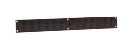 Ventilatieset 370x40mm, bruin