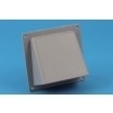 Universele Gevelklep Ø 100/125/110x54mm, grijs