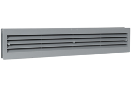 Kunststof deurventilatierooster 455x90mm