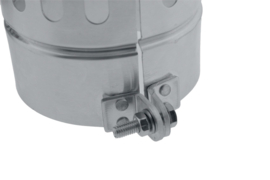 Aluminium kraaienkap Ø 120mm