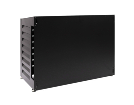 Nedco airco omkasting, alles in 1 model mat zwart groot