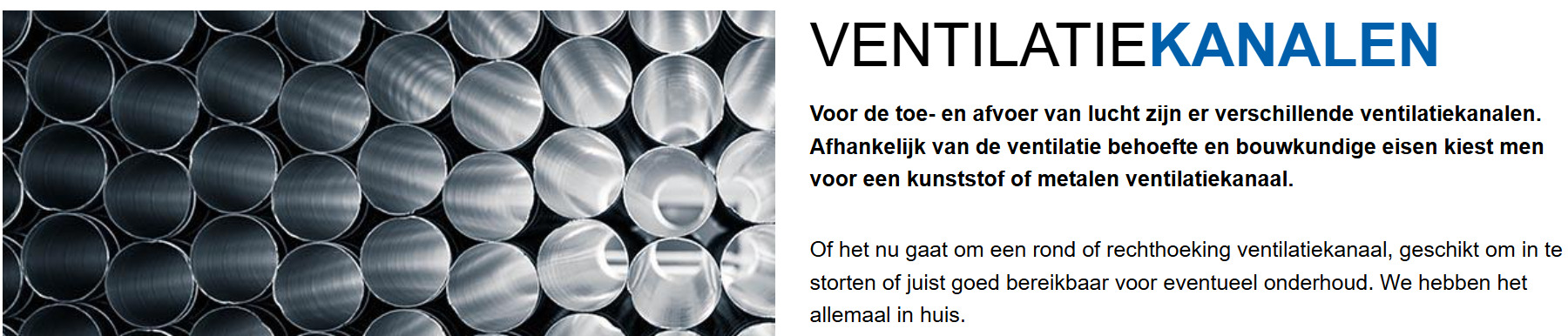 Ventilatiekanalen