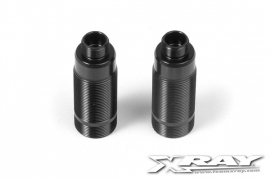 Alu Rear Shock Body - Hard Coated (2) X368220 ( Metal color)