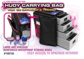 Hudy 1/8 Off-Road & Truggy Carrying Bag + Tool Bag - Exclusive H199140