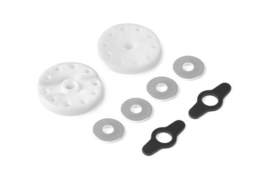 2-WAY FLOW DELRIN SHOCK PISTON 8-H. (1.2MM) & 2-H. (1.2MM) (2) X358030