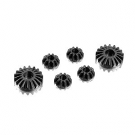 Graphite Gear Diff Bevel & Sattelite Gears (2+4) X304931