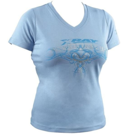 Xray Team Lady T-Shirt Light Blue X395031 (maat)