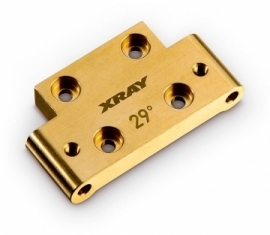 X322314 Brass Fr. Lower Arm Mount 23/29dgr Kickup
