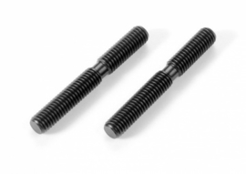 ADJ. TURNBUCKLE M5 L/R 38 MM - - HUDY SPRING STEEL (2) X352624