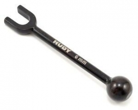 Hudy Spring Steel Turnbuckle Wrench 6mm H181060