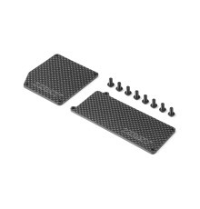 GRAPHITE BATTERY & RECEIVER COVER PLATE FOR HARD RADIO CASE X356005