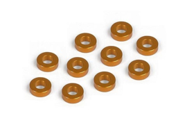 ALU SHIM 3x5x2.0MM - ORANGE (10) X303140-O