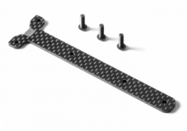 X361178 GRAPHITE CHASSIS BRACE UPPER DECK 2.0MM