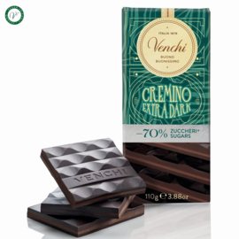 Venchi - Chocoladerepen -70% suiker