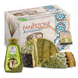 Panettone met pistachecrème
