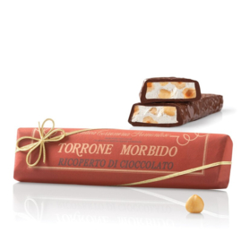 Antica Torroneria Piemontese - luxe nougat met chocolade in Fabriano papier