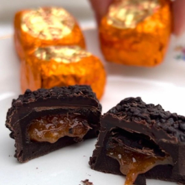 Chocoviar sinaasappel