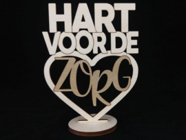 Hart met 'Hart voor de zorg' op voetstuk