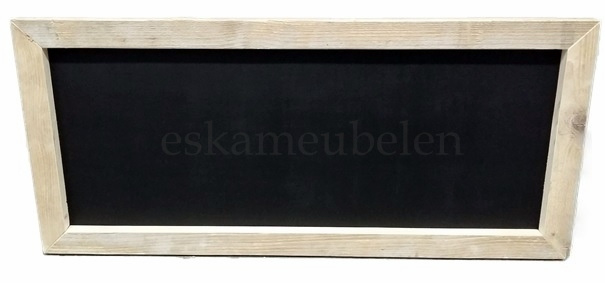 Gedeeltelijk Vergelding Lief Magneetbord of krijtbord met steigerhouten lijst | Wanddecoratie | èSKa  Meubelen
