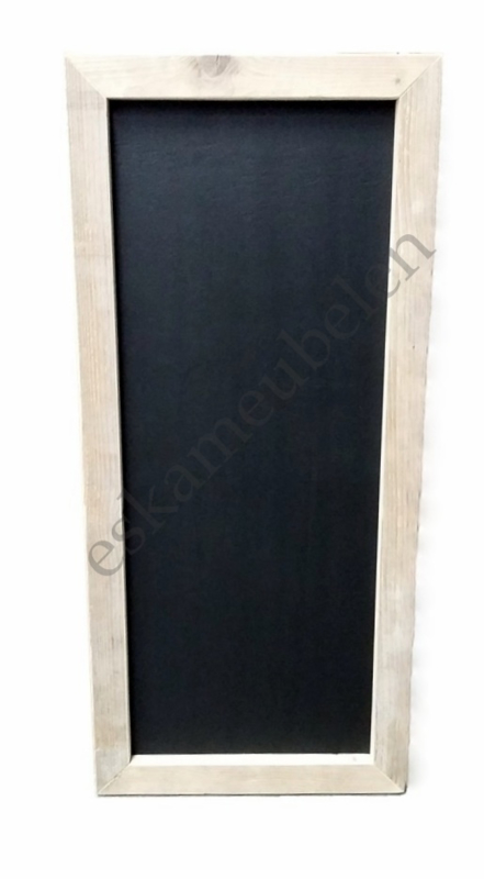 Magneetbord of krijtbord steigerhouten lijst | Wanddecoratie | Meubelen
