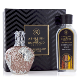 Ashleigh & Burwood Apricot Shimmer  geurlamp + 250ml Moroccan Spice Oil