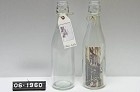 Decoratieve fles helder glas