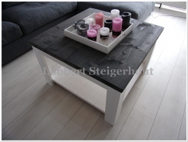 Nieuw!! Steigerhouten Salontafel Mandy 60 x 60 cm