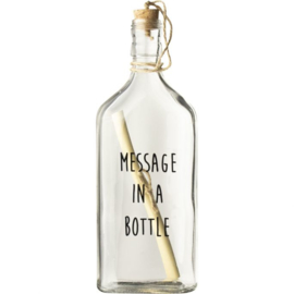 Flessenpost 'Message in a bottle'