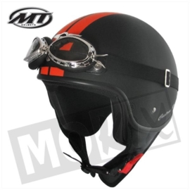 Helm Custom-Line Zwart Oranje