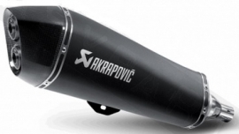 Uitlaat MP3 AKRAPOVIC Slip-On Black Piaggio-Gilera 400-500 I.E 2014