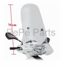 Windscherm + bev. set fly new 2012 piag orig 675070 Piaggio