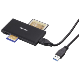 Hama Multi kaart lezer USB3,0  kaart tot kaart