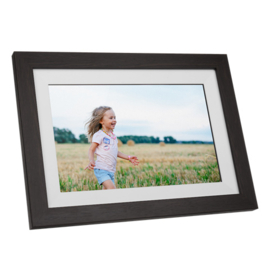 Frameo  digitaal fotolijst HF-101WB 10,1 inch Bruin