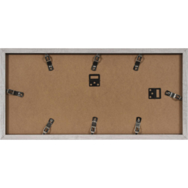 Houten fotolijst Modern Galerij  wit 23x50 voor 3x 13x18