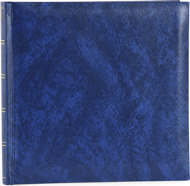 Fotoalbum BASICLINE blauw met witte bladen