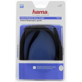 Hama Camera-draagriem "Basic 105", neopreen, recht, zwart