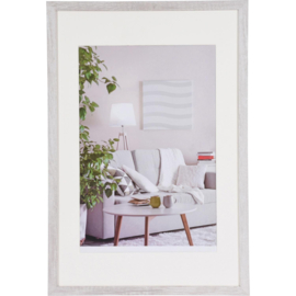 Houten fotolijst Modern 40x60 wit