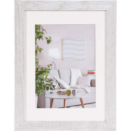 Houten fotolijst Modern 18x24 wit